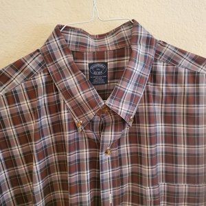 Brooks Brothers L/S Forest Pattern 3XL Shirt